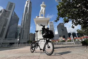 Singapore Brompton Bike Tour rautatiekäytävältä, ruokailuineen!