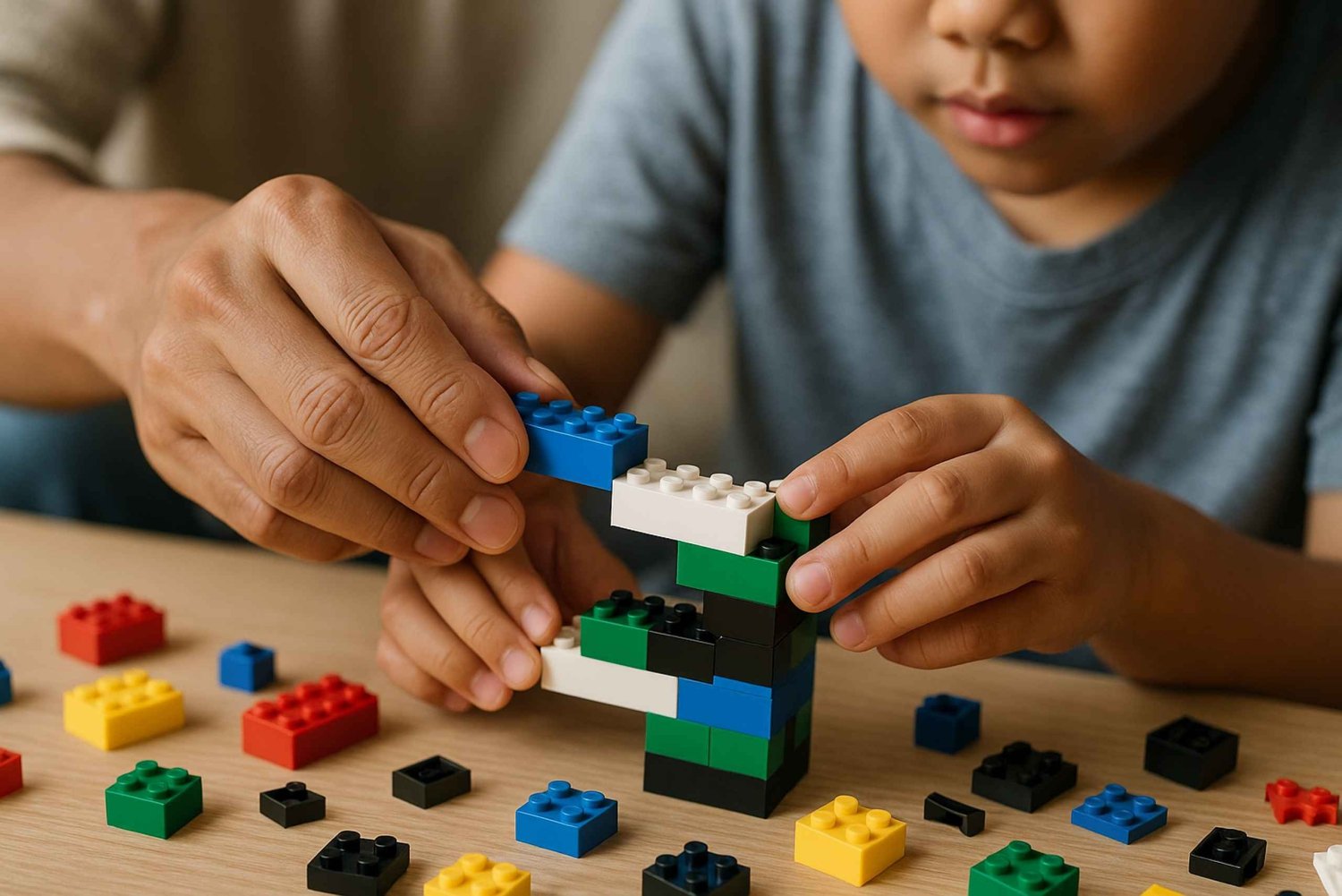 Singapore: Workshop 'Building Our Family's Story' med LEGO