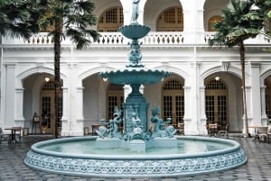 Singapore på kvällen: Civic District och Clarke Quay Walk