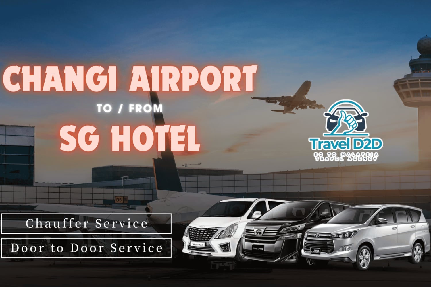 Singapur Changi Flughafen (SIN) Transfer zum SG Hotel