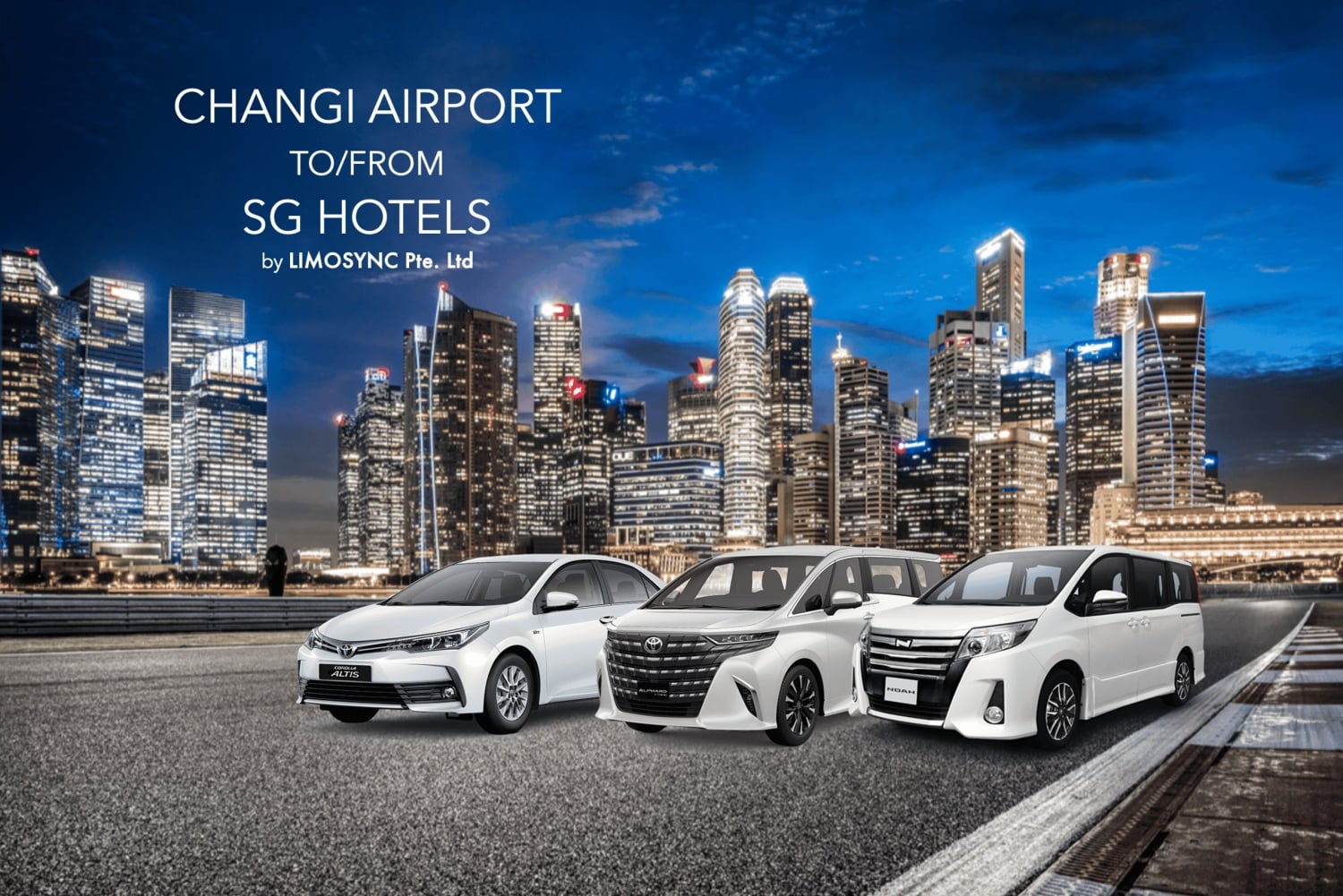 Lotnisko Changi w Singapurze do hotelu – Toyota Alphard/Vellfire