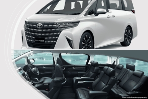 Lotnisko Changi w Singapurze do hotelu – Toyota Alphard/Vellfire