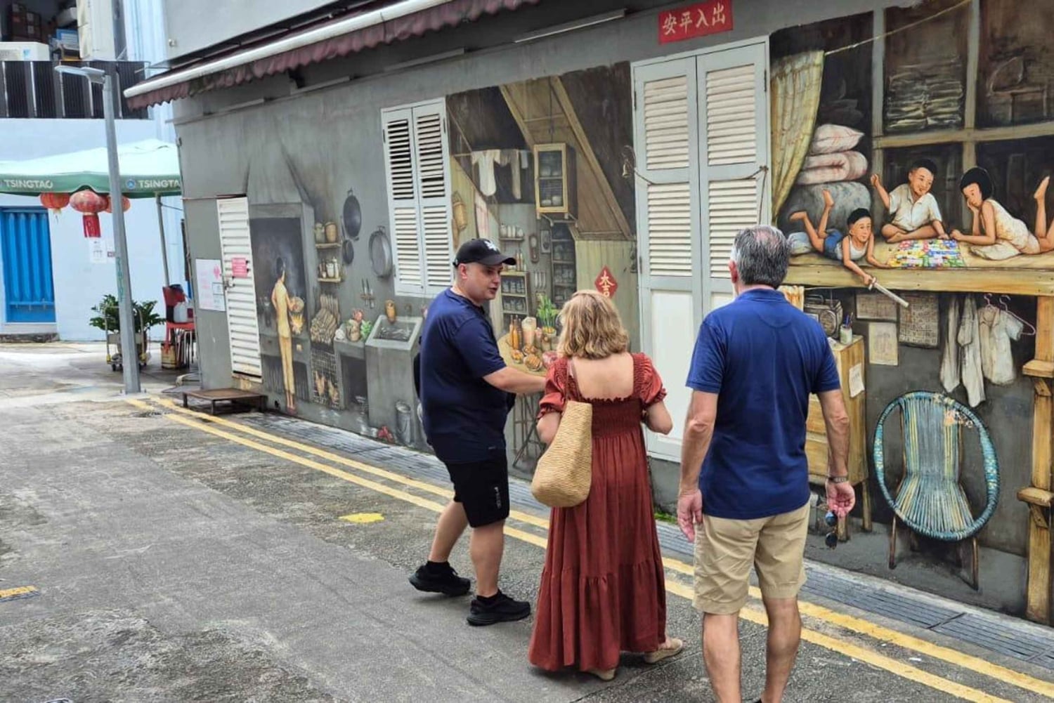 Singapore: wandeltour door Chinatown, Civic District en Marina Bay