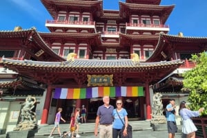 Singapore: wandeltour door Chinatown, Civic District en Marina Bay