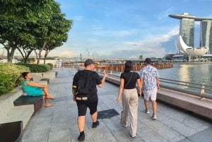 Singapore: wandeltour door Chinatown, Civic District en Marina Bay