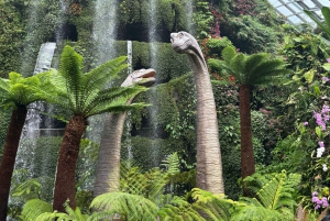 シンガポール：シティツアー & ガーデンズ・バイ・ザ・ベイのジュラシック・ワールド