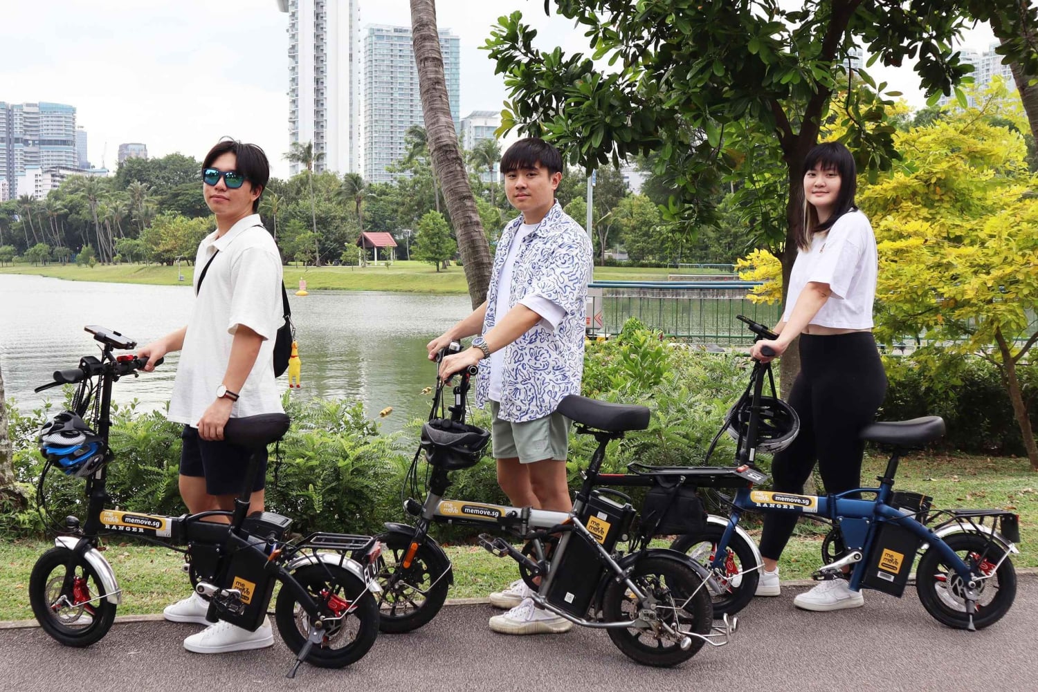 Singapore: Upplevelse med elektrisk cykel (hyra och rundtur)