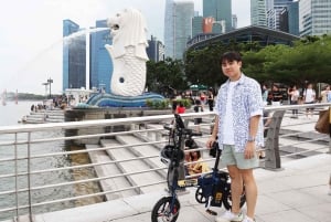 Singapore: Upplevelse med elektrisk cykel (hyra och rundtur)