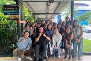 Singapur: Enabling Village Guided Tour von Menschen mit Behinderung mit Getränken