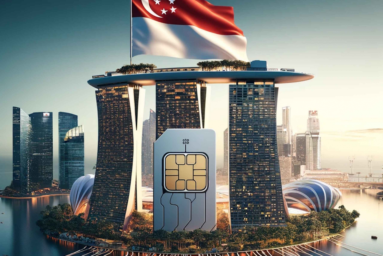Singapore: eSIM Internet Data Plan for 4G/5G