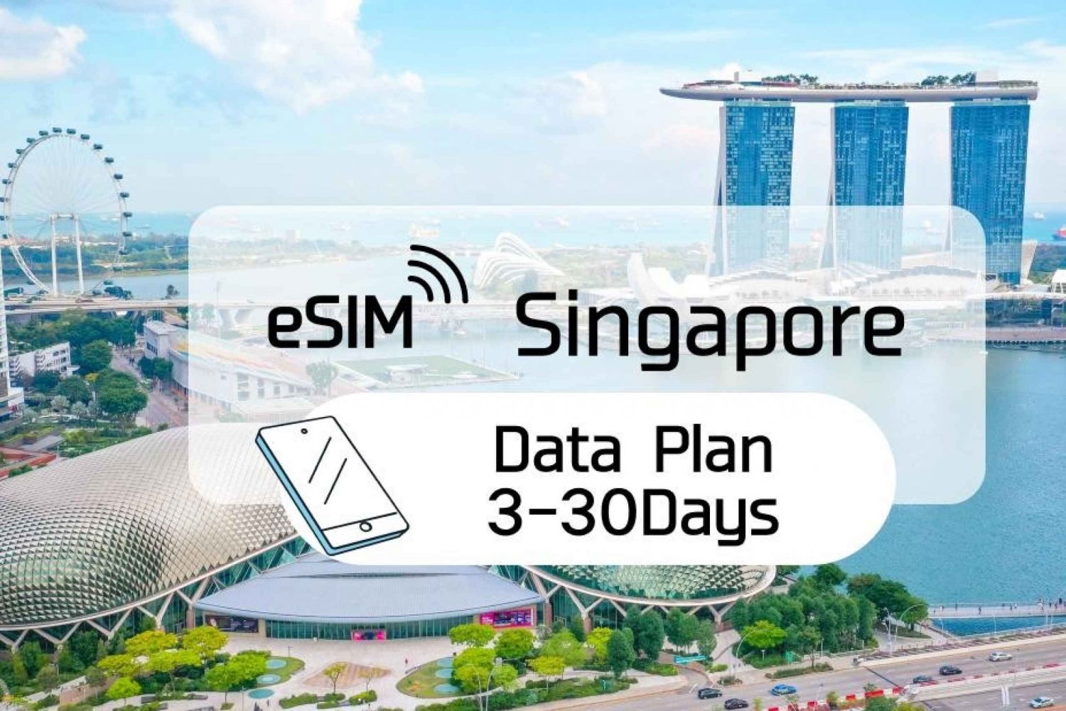 Singapore: eSim Roaming Data Plan (0.5-2GB/ Day)