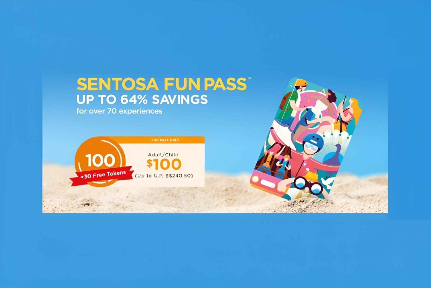 Singapur: Fun Discovery Pass Sentosa