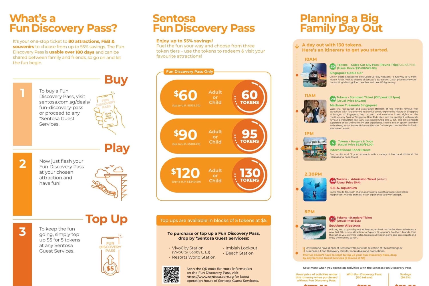 Singapur: Fun Discovery Pass Sentosa