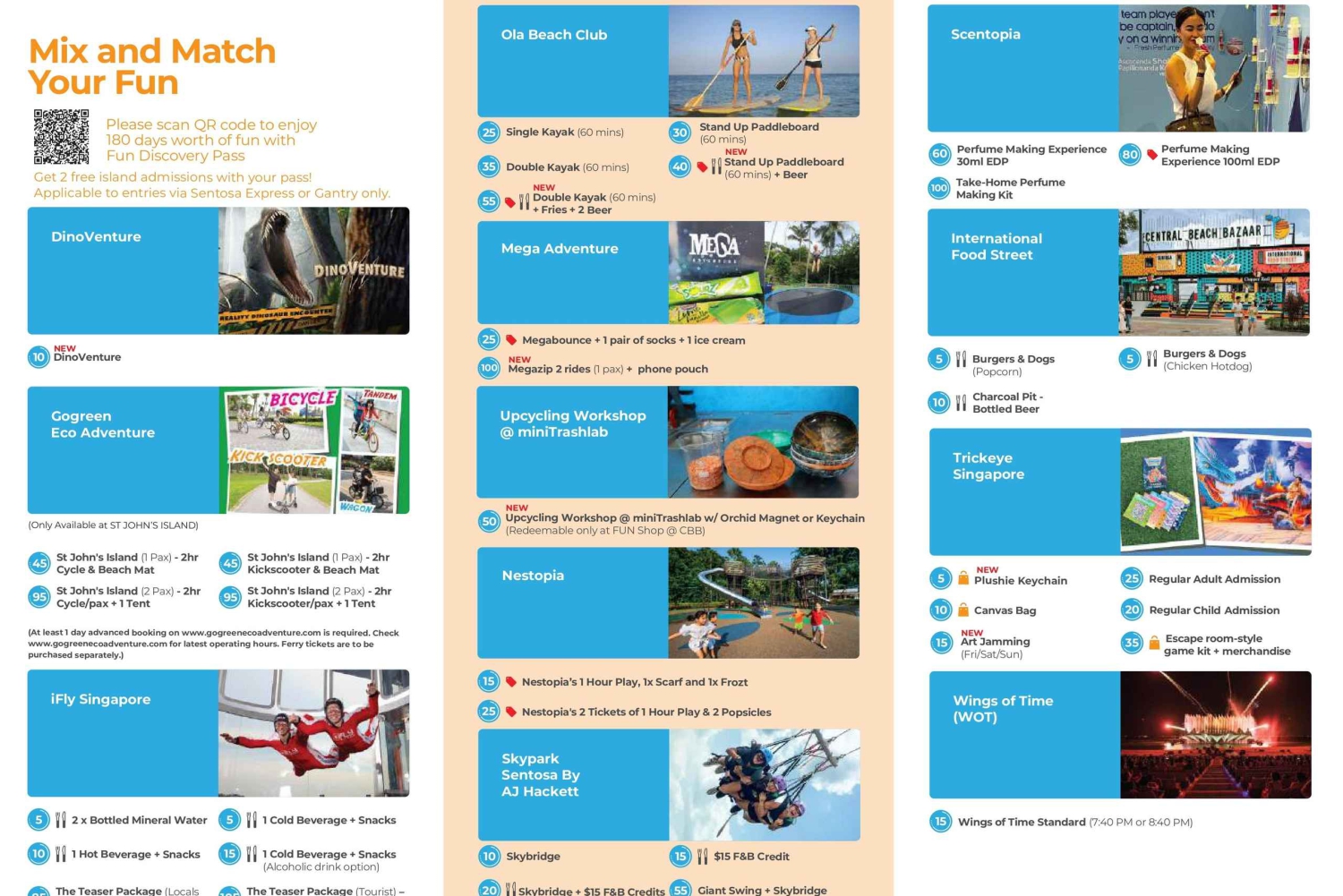 Singapur: Fun Discovery Pass Sentosa