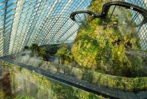 Singapore: Gardens by the Bay & Jurassic World med afhentning