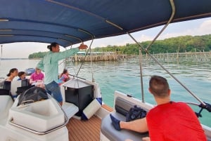 Singapore: Guided Boat Tour and Kelong Fish Farm Visit