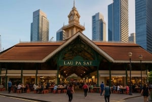 Lunchervaring in het Hawker Center in Singapore