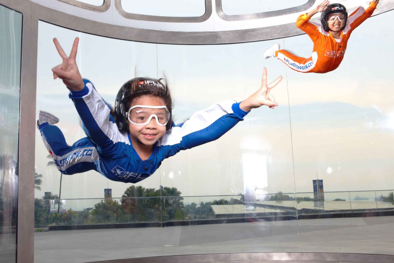 Singapore: iFly Singapore Ticket for 2 Skydives
