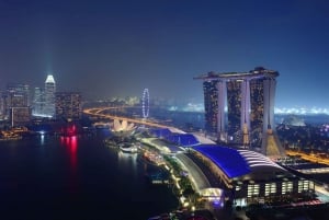 Singapore: Lau Pa Sat Night Street Food with Marina Bay Walk