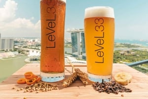 Singapour : Forfait LeVeL33 Craft-Brewery Restaurant & Lounge