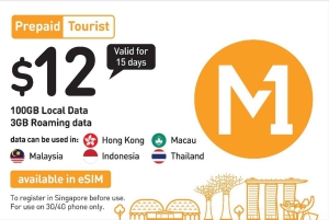 Singapore: SIM card turistica M1