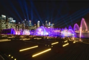 Singapur: Tour a pie nocturno por Marina Bay