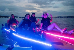 Singapour : excursion nocturne en kayak à LED et moules