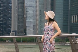 Singapore: Professionele fotoshoot in het Merlion Park