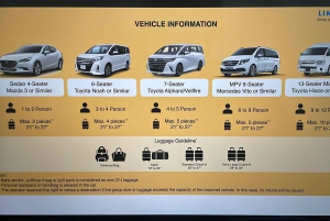 Privat flyplasstransport tur/retur til/fra Changi lufthavn
