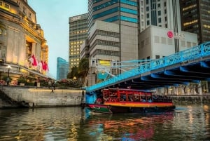 Singapore River Cruise and 2 Must-see Water Light Shows