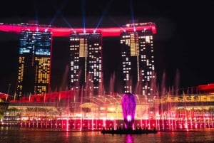 Singapore River Cruise and 2 Must-see Water Light Shows