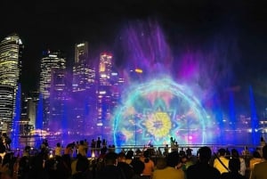 Singapore River Cruise and 2 Must-see Water Light Shows