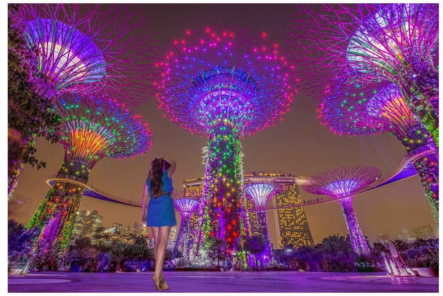 Singapore River Cruise, Spectra & Garden Rhapsody Light Show