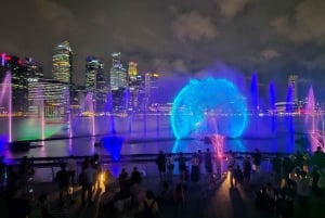 Cruzeiro pelo rio Singapura, Spectra e espetáculo de luzes Garden Rhapsody