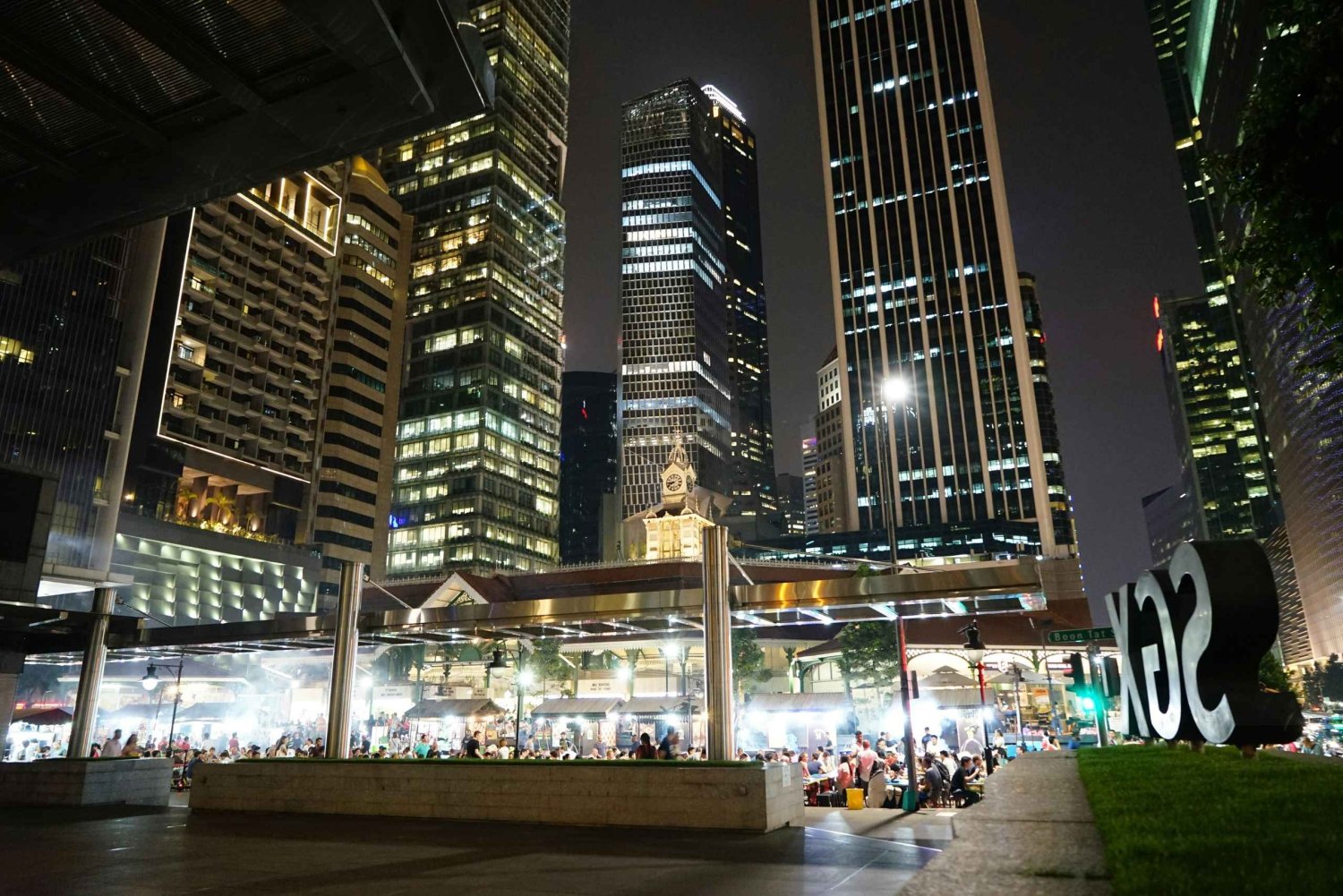 Singapore Satay Night met riviercruise en stadsverlichting