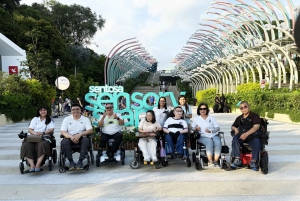 Singapore: Tur til Sentosa Island med kørestolsadgang