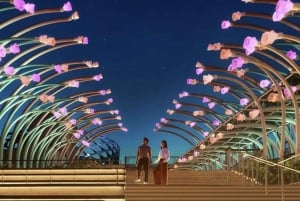 Singapore efter mörkrets inbrott: Sentosa-tur i liten grupp med linbana
