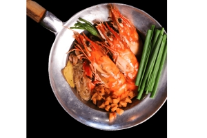 Singapour : Packages de fruits de mer Shrimp Prawn F&B