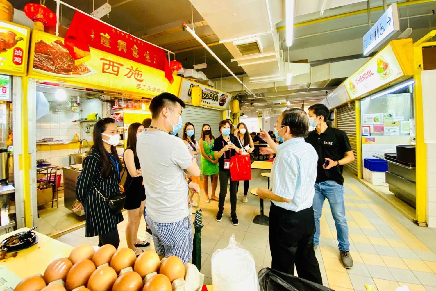 Singapore: Culinaire tours door Singapore - Chinatown Complex Hawker