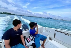 Excursion en hors-bord « Frissons et détente dans les îles du sud de Singapour »