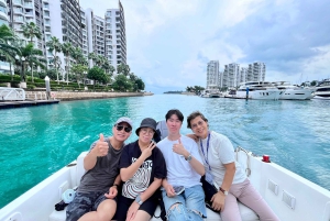 Singapore Speedboat Cruise & Marina Dining Combo