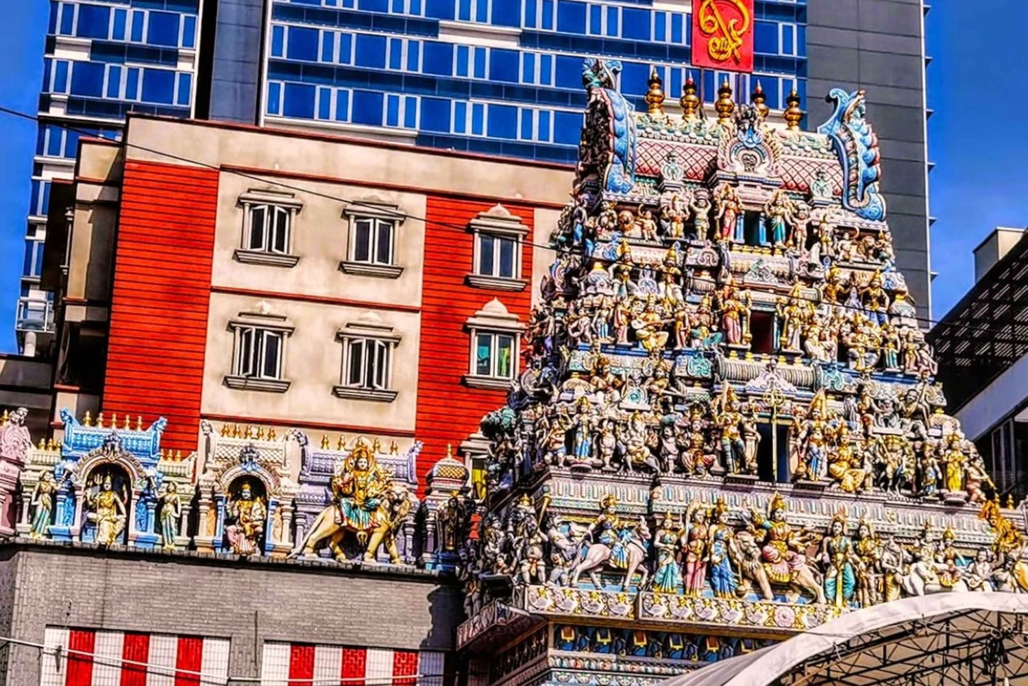 Singapore: Street Food och etniska kvarter Kick Scooter Tour