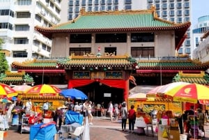 Singapore: Street Food och etniska kvarter Kick Scooter Tour