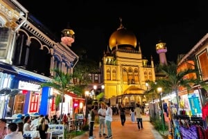 Singapore: Street Food och etniska kvarter Kick Scooter Tour