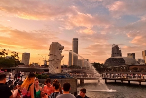 Singapore: Sunset City Tour med Kick Scooter