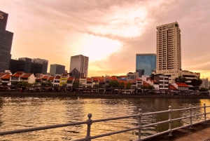 Singapore: Sunset City Tour med Kick Scooter