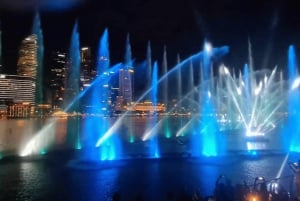 Singapur: Paseo en Crucero por el Río de la Puesta de Sol y Espectáculos de Luces