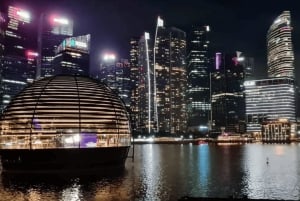 Singapur: Paseo en Crucero por el Río de la Puesta de Sol y Espectáculos de Luces