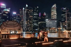 Singapur: Paseo en Crucero por el Río de la Puesta de Sol y Espectáculos de Luces