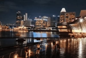 Singapur: Paseo en Crucero por el Río de la Puesta de Sol y Espectáculos de Luces